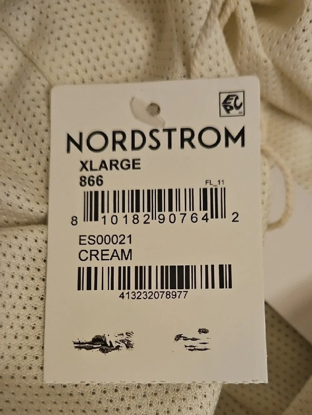 NWT....Elwood Men's Swim Trunks in Cream